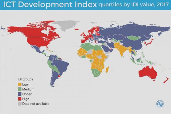 Indice De D Veloppement Des Tic Dans Le Monde Lalg Rie Arrive La