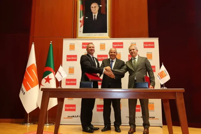 Sonatrach Signe Un Protocole Daccord Avec Exxonmobil