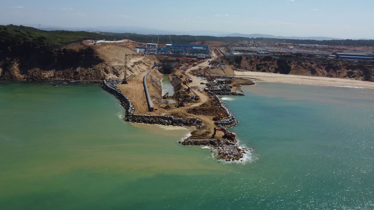 Station de dessalement d’eau de mer d’El Tarf : début de la production le 7 février prochain