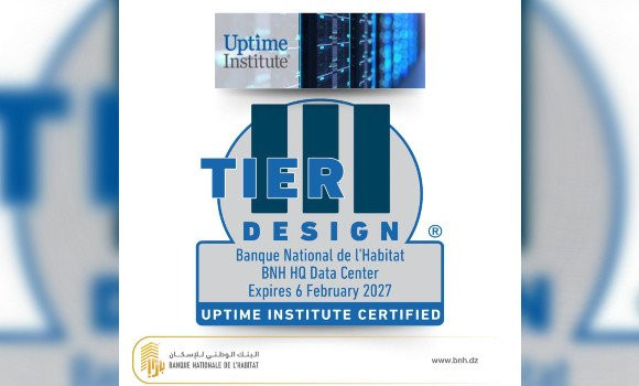 Le Data center de la BNH obtient la certification « TIER III Design »