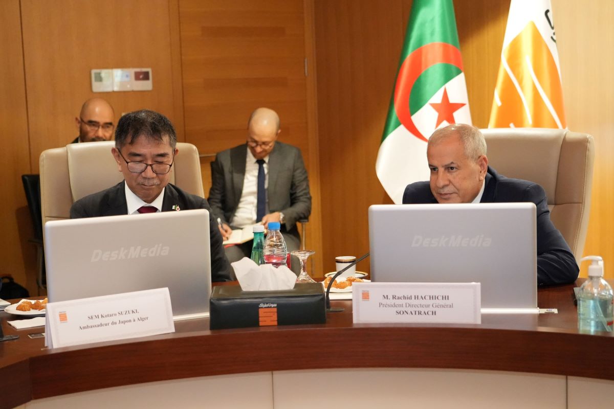 Algérie : Le projet de développement de l’hydrogène vert retient l’intérêt des japonais