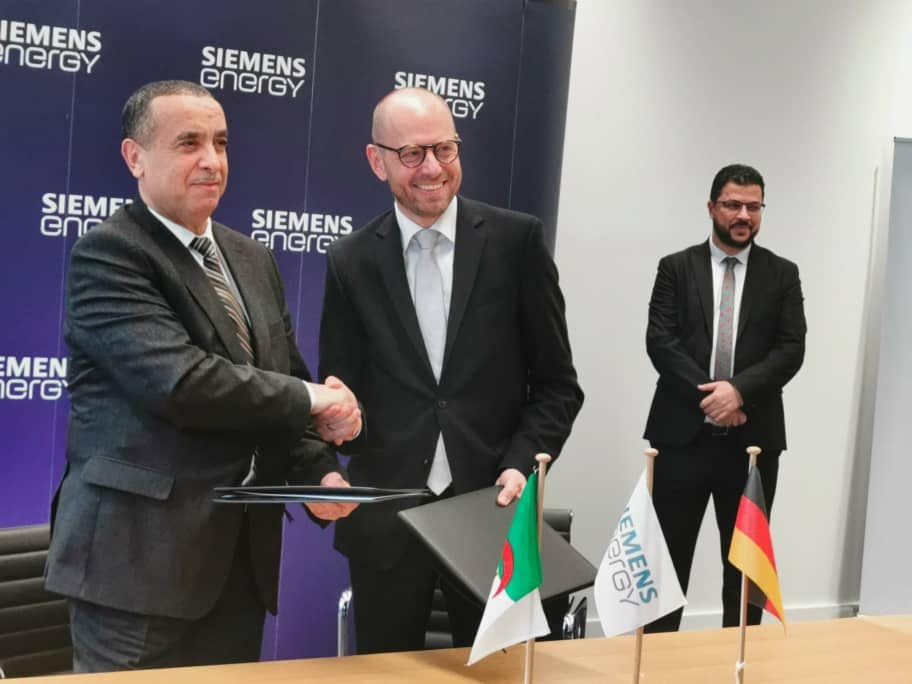 Sonelgaz signe un mémorandum d’entente avec Siemens Energy