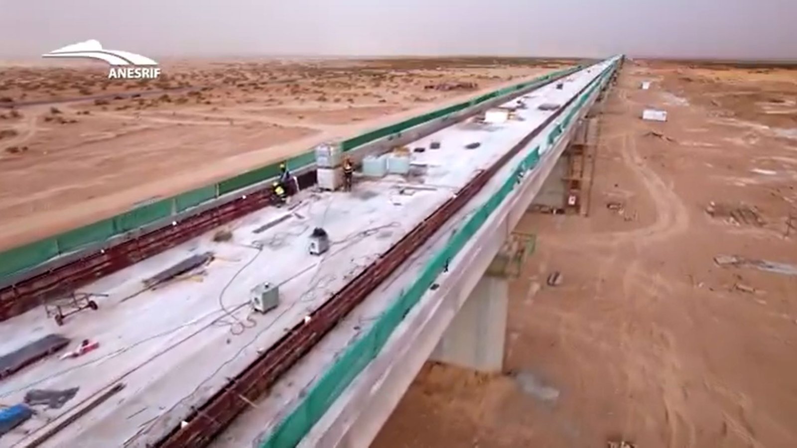 Le plus grand pont ferroviaire d’Algérie et d’Afrique sera achevé avant fin octobre prochain