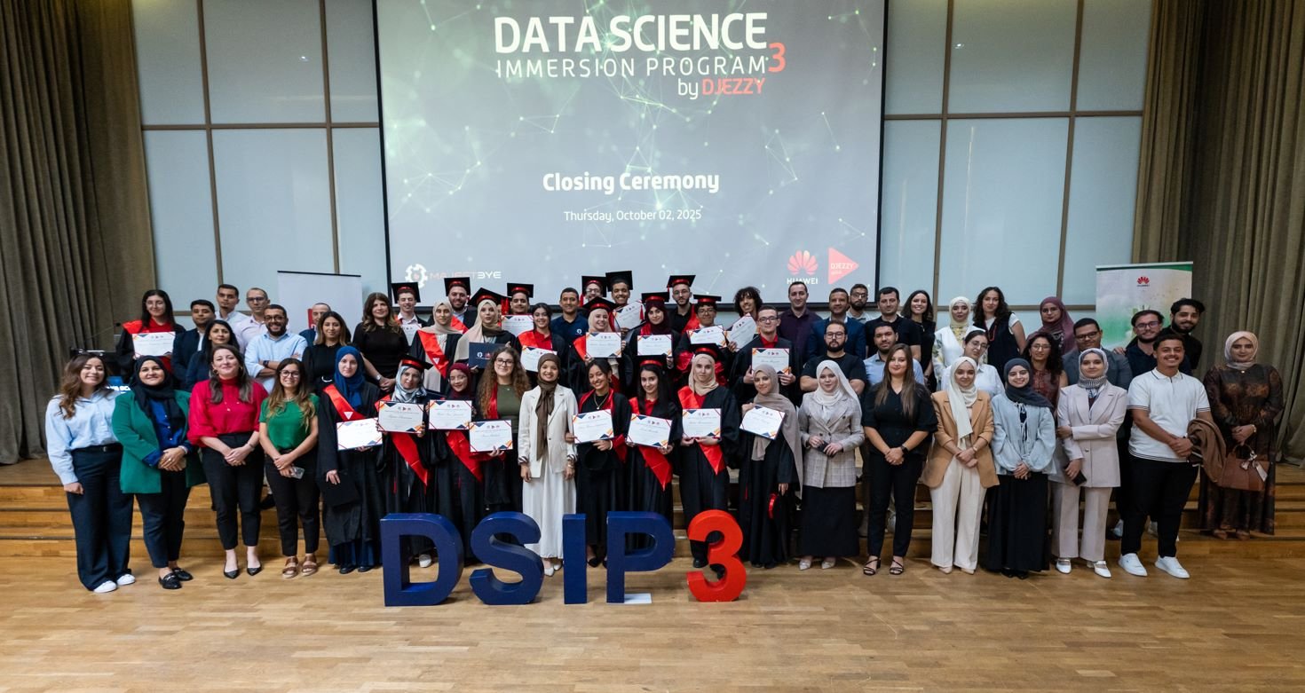Djezzy clôture la 3ᵉ édition du Data Science Immersion Program et met en lumière les talents algériens de demain