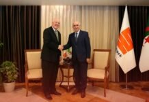 Le PDG de Sonatrach reçoit une délégation de la compagnie américaine Chevron