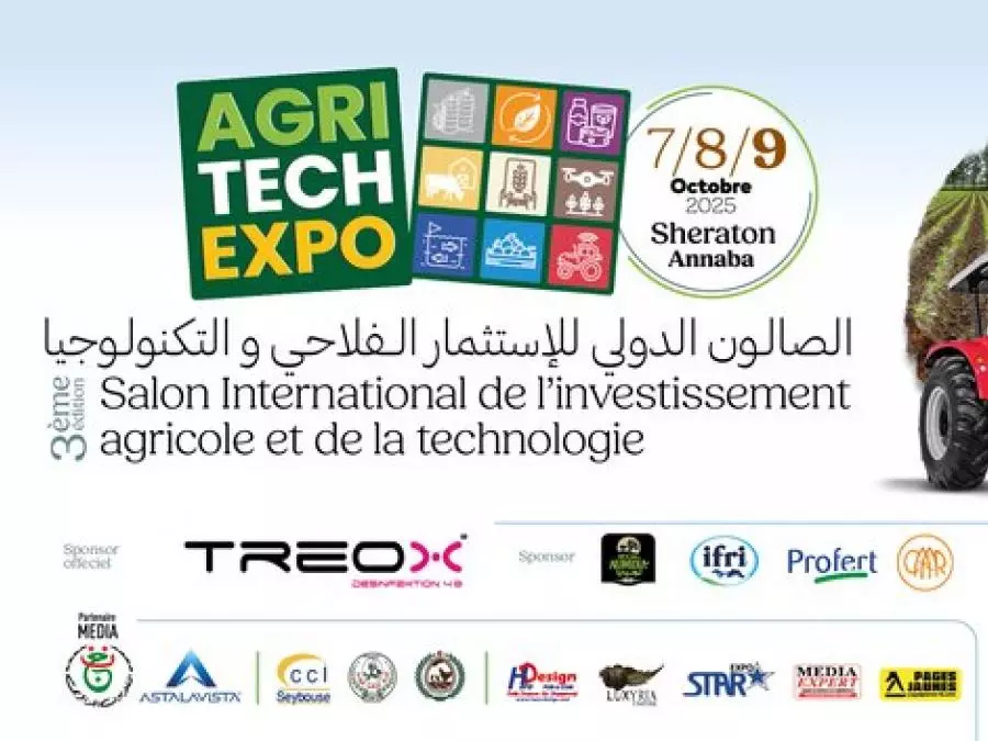 Agri Tech Expo à partir de mardi à Annaba