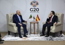 Sommet du G20 : Attaf s’entretient avec son homologue espagnol