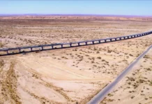 Anesrif : Achèvement des travaux du plus grand pont ferroviaire d’Algérie et d’Afrique