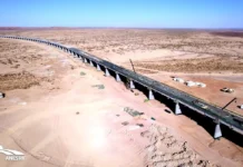 Anesrif : Achèvement des travaux du plus grand pont ferroviaire d’Algérie et d’Afrique Anesrif : Achèvement des travaux du plus grand pont ferroviaire d'Algérie et d'Afrique