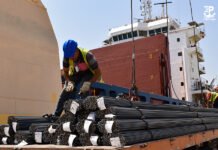 Port d’Annaba : exportation de plus de 15.000 tonnes de fer à béton vers la Lituanie