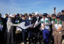 Dessalement d’eau de mer : Sonatrach inaugure le chantier de la station de Dahra à Chlef