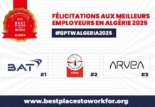 La liste des Meilleurs Employeurs en Algérie dévoilée pour 2025