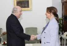 Le président Tebboune reçoit Ségolène Royal et Massad Boulos
