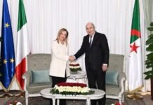 Giorgia Meloni attendue en Algérie après le Ramadan 2026
