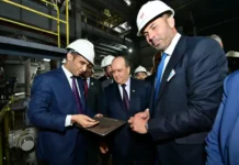 Oran reçoit les premières cargaisons de minerai de fer de Gara Djebilet Oran reçoit les premières cargaisons de minerai de fer de Gara Djebilet