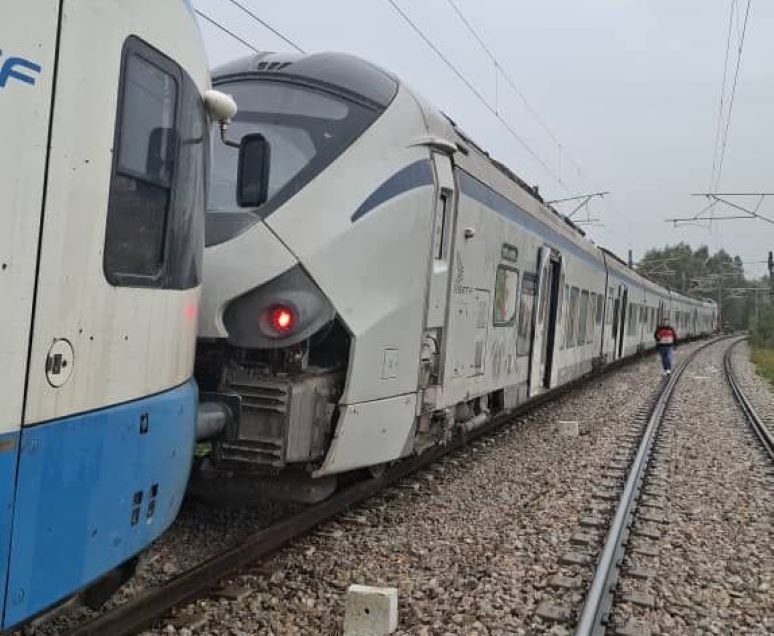SNTF : collision légère entre deux trains à l’entrée de la gare de Chiffa