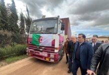 Rezig supervise quatre nouvelles opérations d’exportation depuis Tlemcen