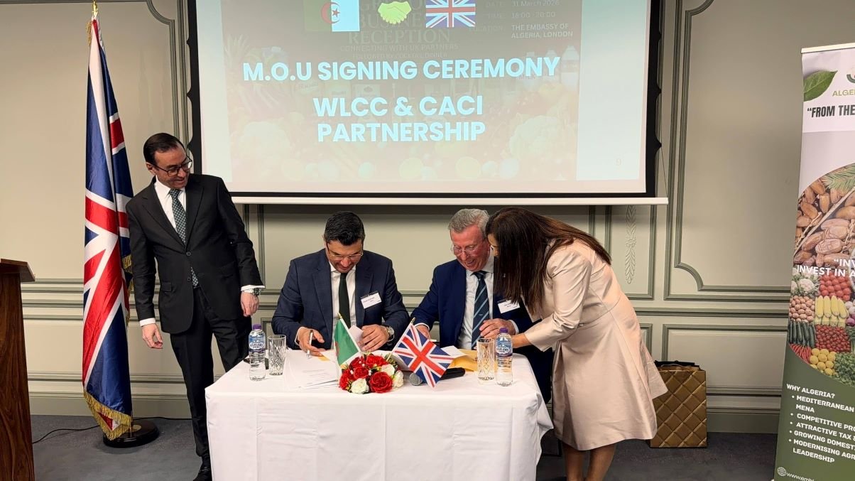 La CACI signe un mémorandum d’entente avec son homologue britannique pour renforcer la coopération bilatérale