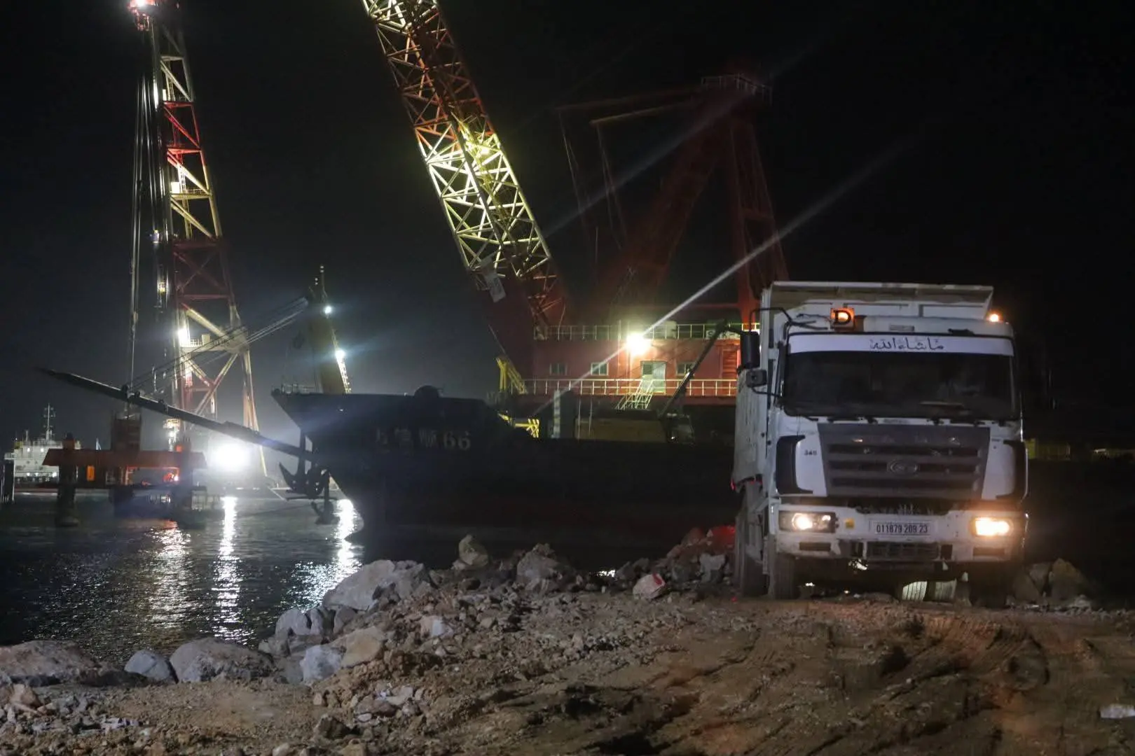 Extension du port phosphatier d’Annaba : Djellaoui inspecte l’avancement des travaux