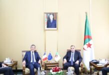 Algérie-France : Lotfi Boudjemaa reçoit son homologue français Gérald Darmanin