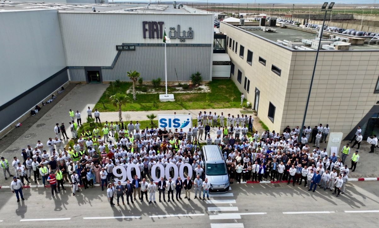 Automobile : l’usine Fiat d’Oran a produit 90.000 véhicules depuis son lancement