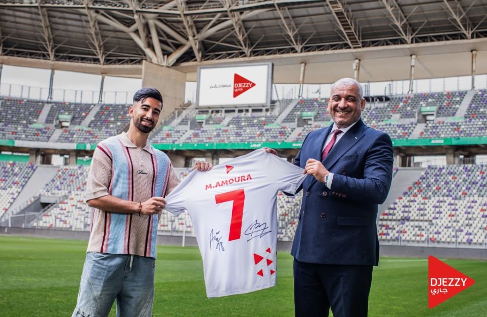 Djezzy fait de Luca Zidane et Mohamed Amoura ses n