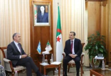 Arkab reçoit une délégation du FMI