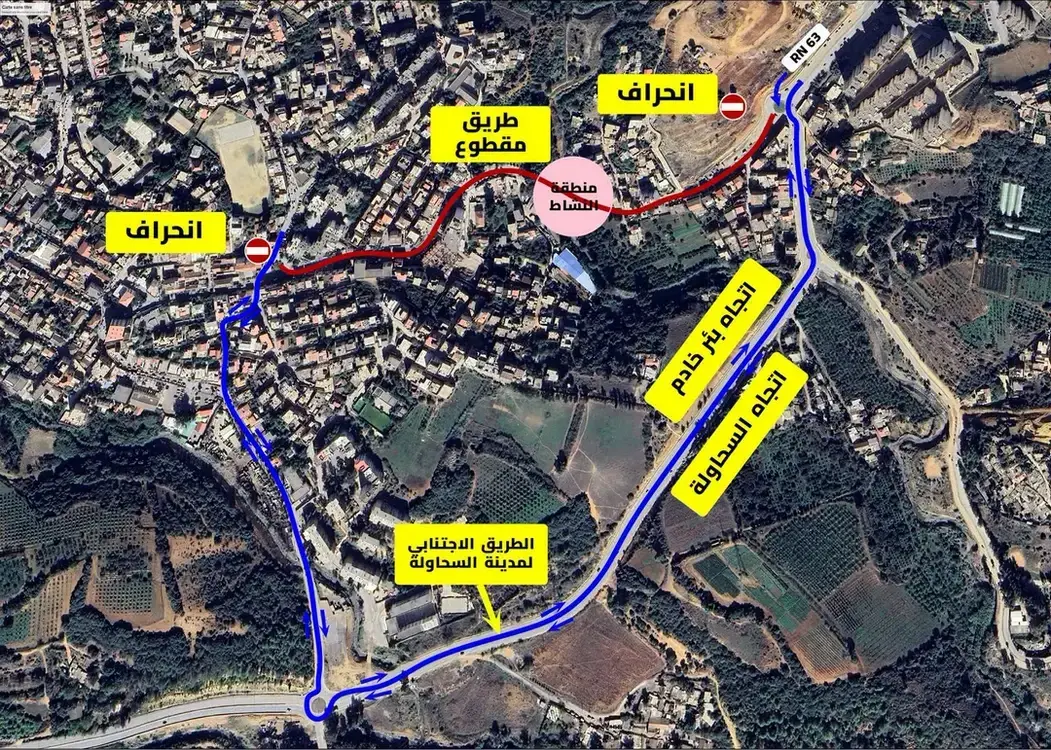 Alger : Fermeture partielle de la RN63 au niveau de Birkhadem et de Saoula mardi et mercredi soir pour travaux