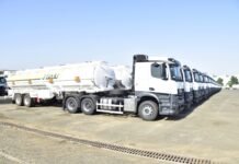 Naftal reçoit 100 camions-citernes produits en Algérie