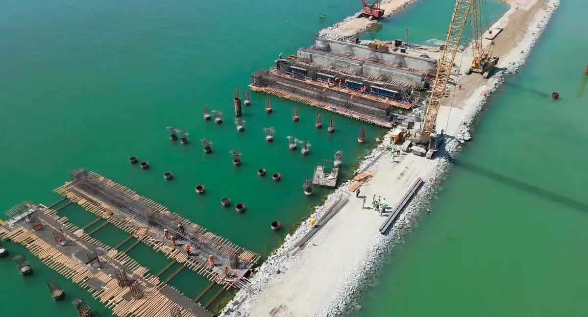 Port phosphatier d’Annaba et ligne minière Est : Accélération des travaux avec le renforcement des chantiers en équipements et en main-d’œuvre