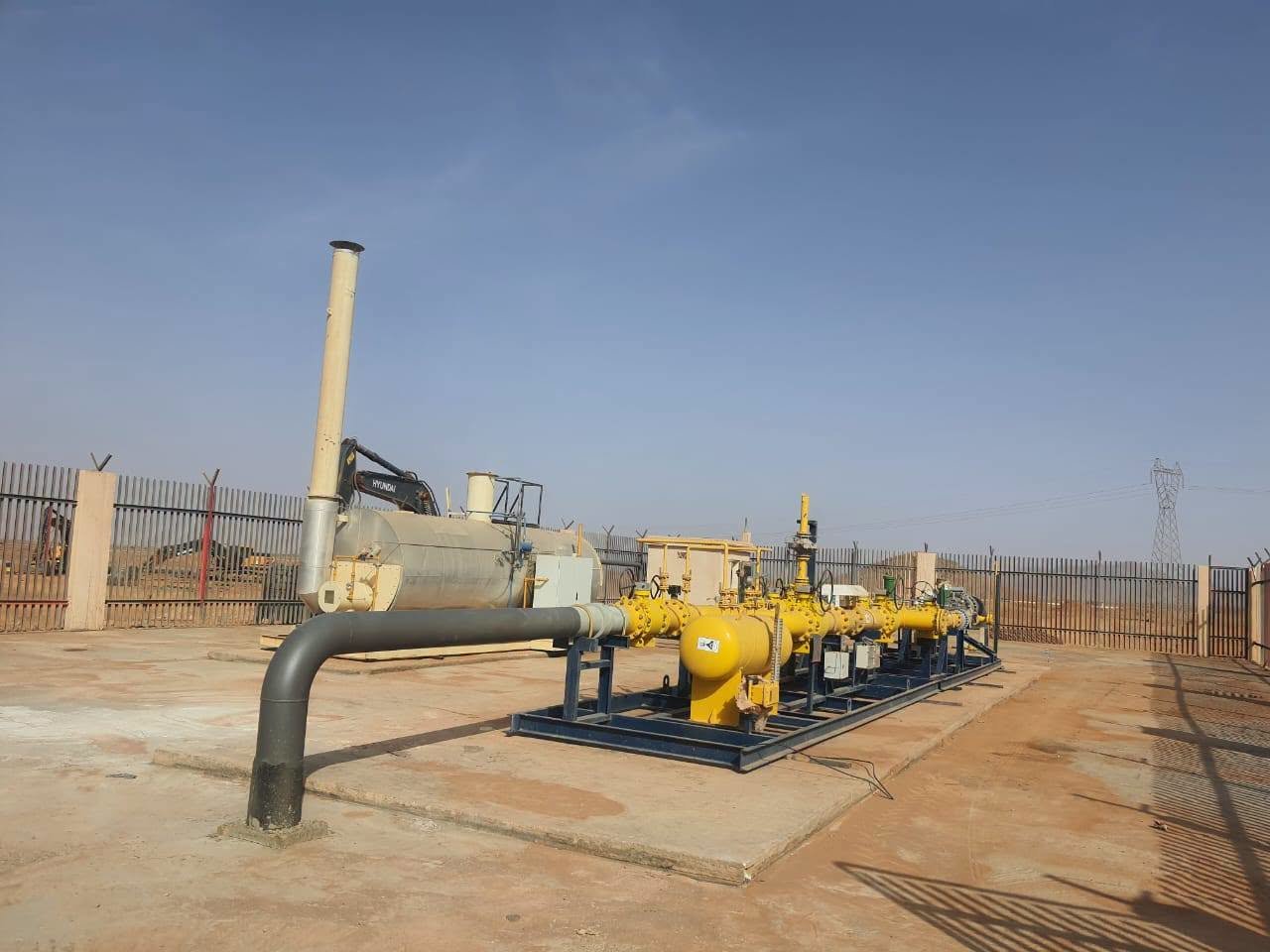 Gara Djebilet : Mise en service de la station de détente de gaz alimentant le projet d’exploitation du minerai de fer