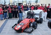 Formula Student UK 2026 : Baddari distingue les étudiants lauréats