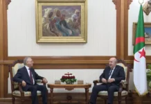 Le président Tebboune reçoit le président de l’ANIE Saad Arous