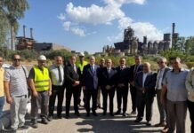 Annaba : Yahia Bachir inspecte Ferrovial, Cital et le complexe d’El Hadjar