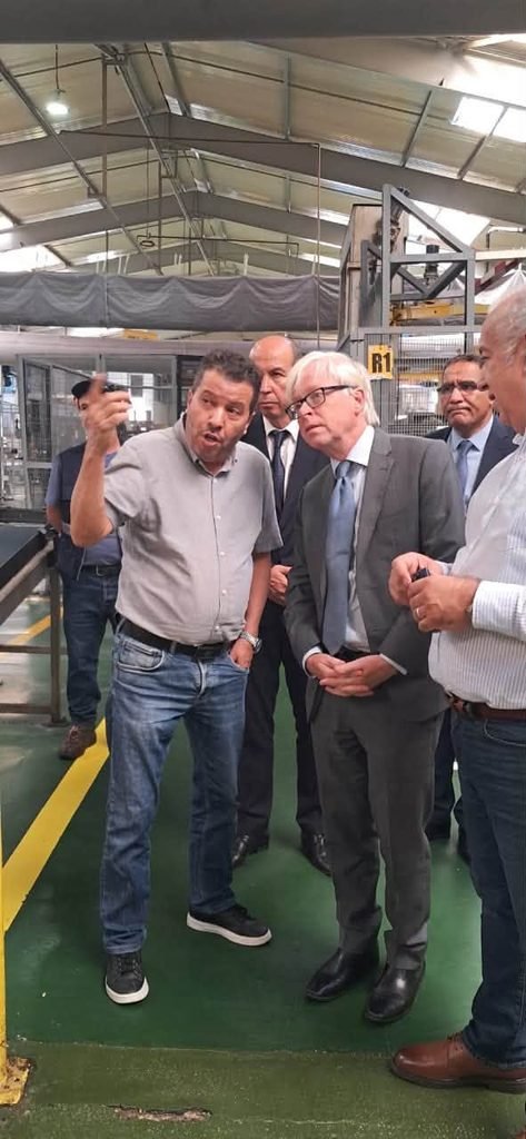 Algérie : L'ambassadeur du Royaume-Uni visite le complexe industriel de Cevital