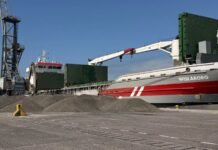 Port de Ténès : Exportation de plus de 15.000 tonnes de ciment et de clinker vers l’Europe