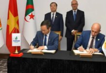 Hydrocarbures : Signature de deux conventions d’études entre Alnaft et la société vietnamienne PVEP