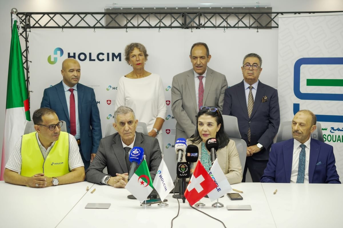 Holcim signe deux conventions pour l’industrie verte