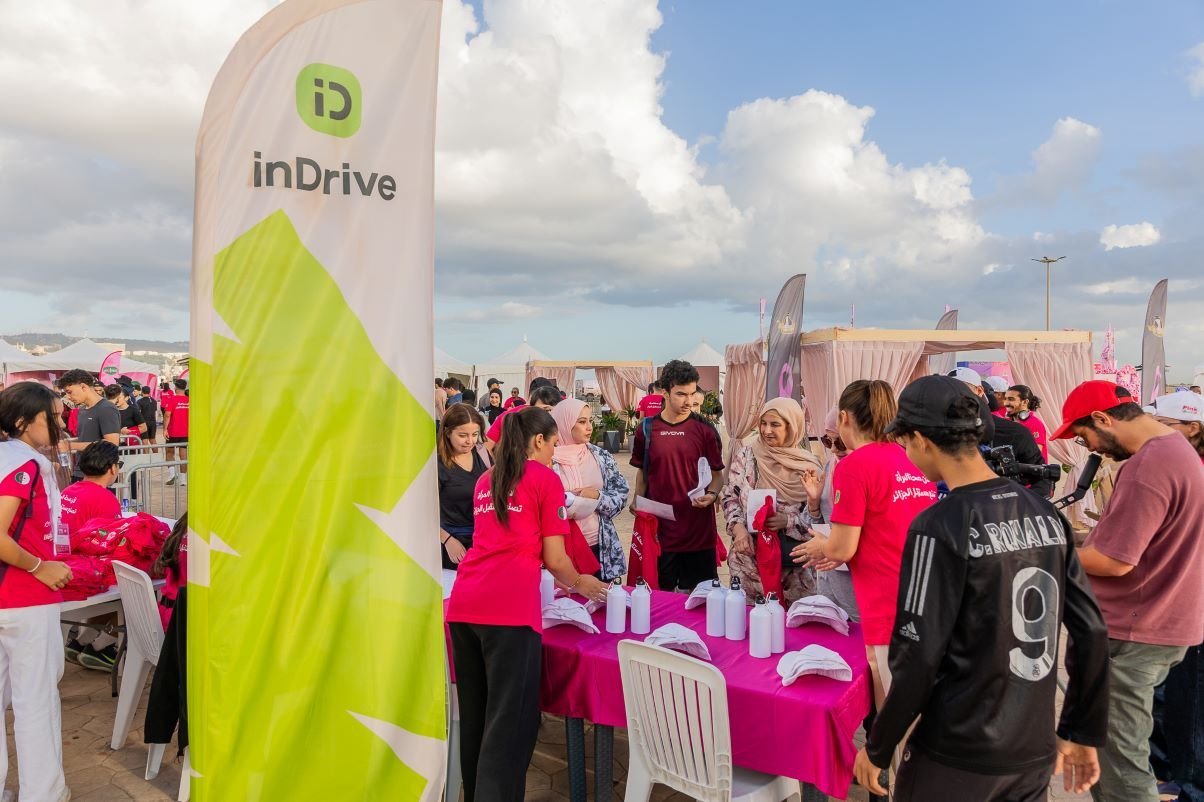 Le mois rose : inDrive se mobilise pour la santé des femmes aux côtés de Pink Move DZ